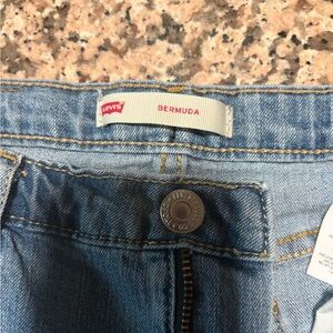 Levi's Light Blue unisex kids Jean Short